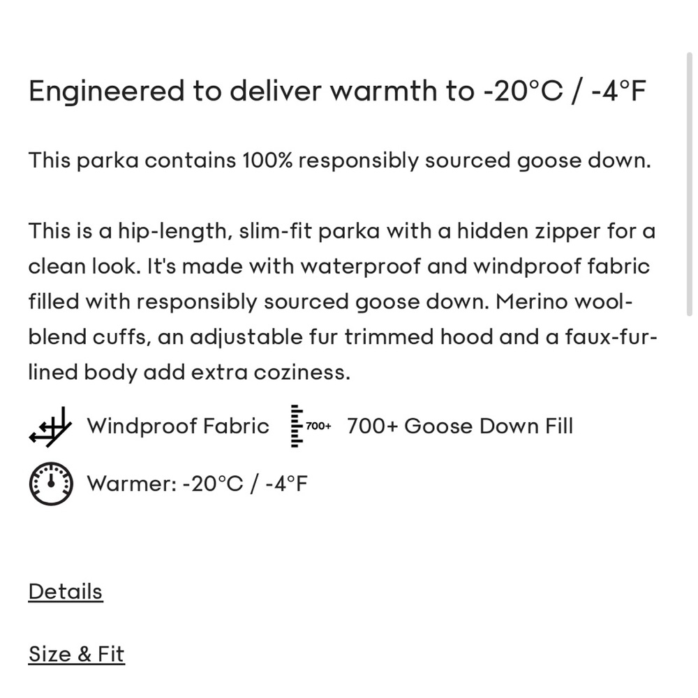 aritzia vail parka - Picture 13 of 17